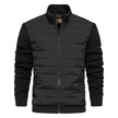 Kurtka bomberka Floris dla mężczyzn Kleding en accesoires > Kleding > Buitenkleding > Jassen en jacks Warschau Fashion Czarny M