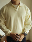 VALERO - Męski Polo Sweter