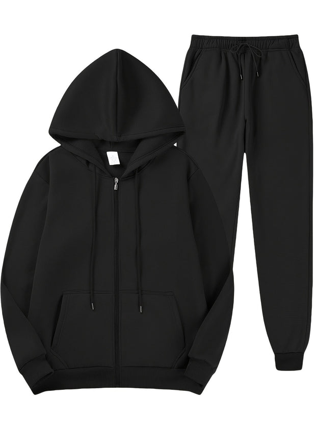 Męski komplet dresowy Set Warschau Fashion Czarny S