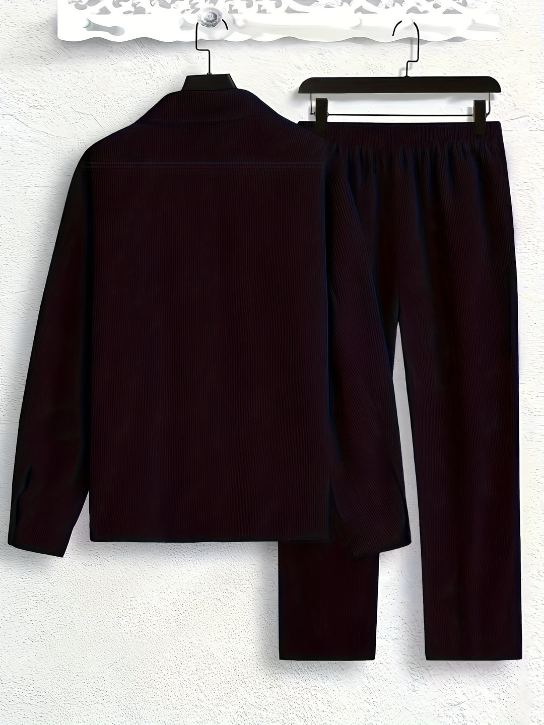 LAVEO - Męski zestaw dopasowany | Kurtka i spodnie set Warschau Fashion