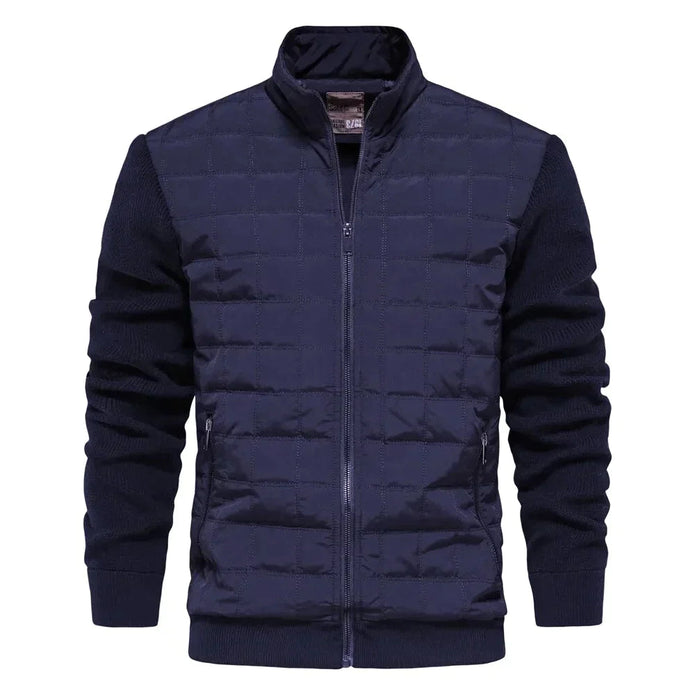 Kurtka bomberka Floris dla mężczyzn Kleding en accesoires > Kleding > Buitenkleding > Jassen en jacks Warschau Fashion Niebieski M