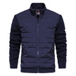 Kurtka bomberka Floris dla mężczyzn Kleding en accesoires > Kleding > Buitenkleding > Jassen en jacks Warschau Fashion Niebieski M