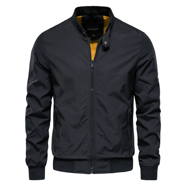 Męska kurtka przejściowa z kołnierzem Men Jackets Warschau Fashion
