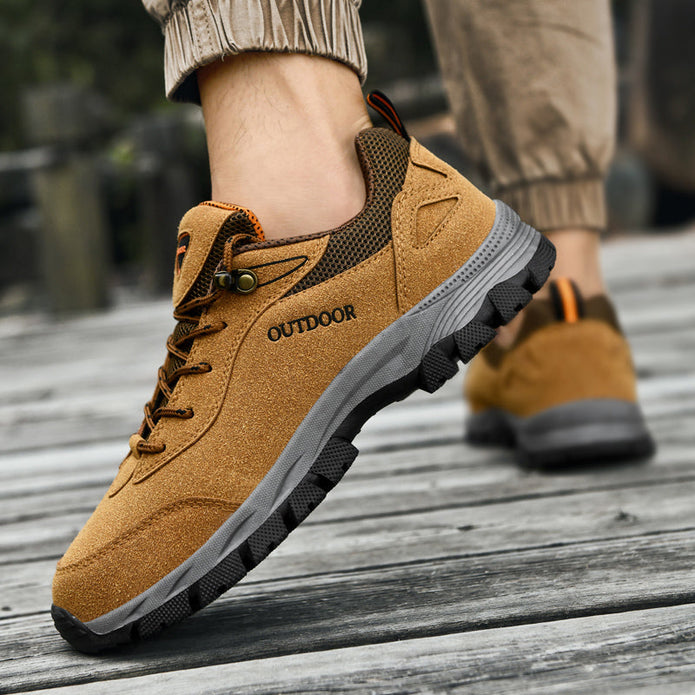 Ergonomiczne Męskie Buty Trekkingowe - Wytrzymałe i Wodoodporne