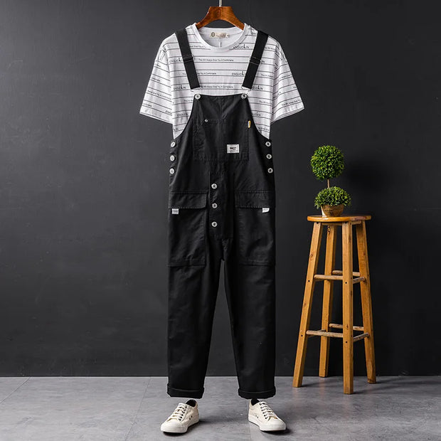 Josie | Luksusowe Ogrodniczki Modano Warschau Fashion Czarny S