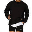 Loey | Męski Basic Pulower Men Sweaters Warschau Fashion Czarny M
