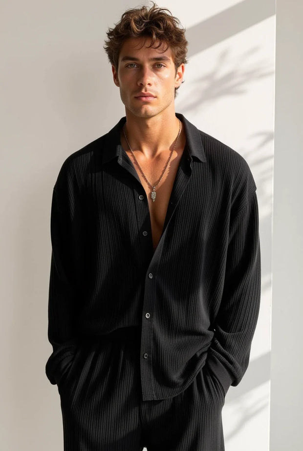Zestaw Positano w kolorze czarnym Warschau Fashion