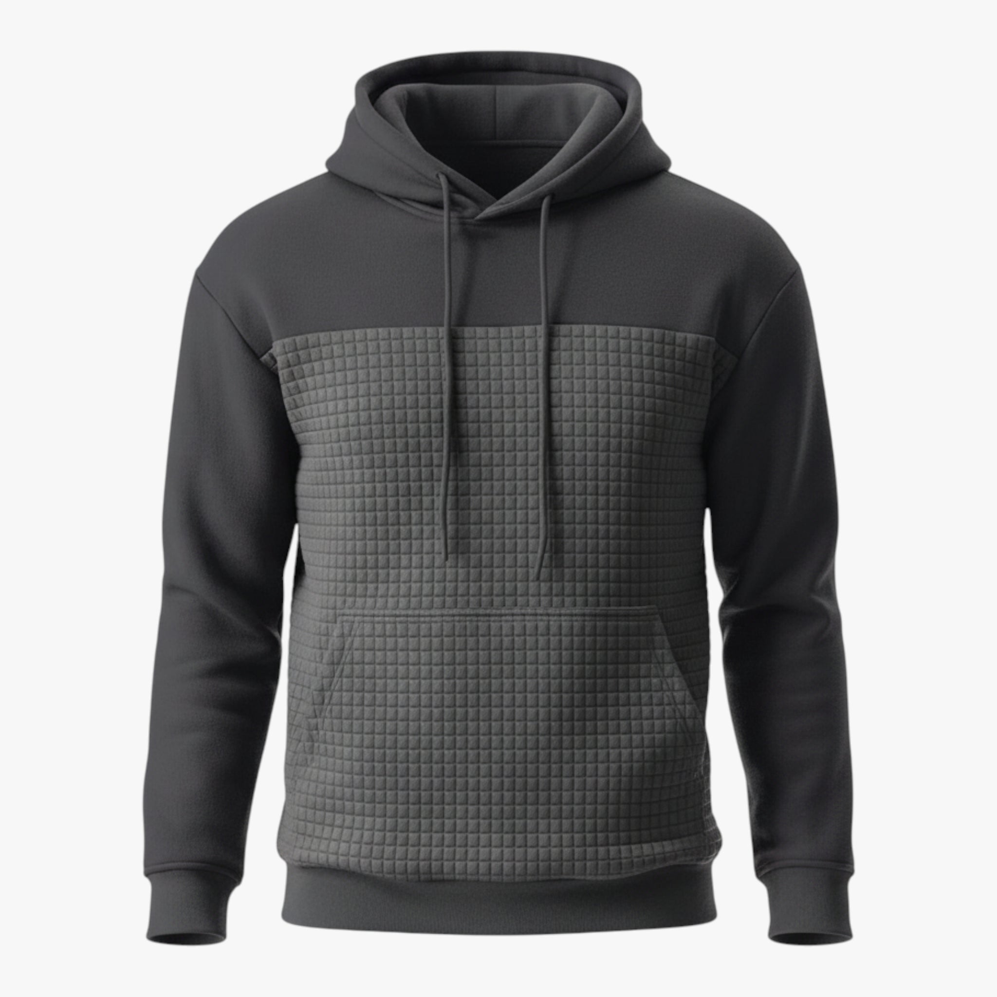 Jakub | Męska Bluza z Kapturem Bluzy i swetry Warschau Fashion Ciemnoszary S