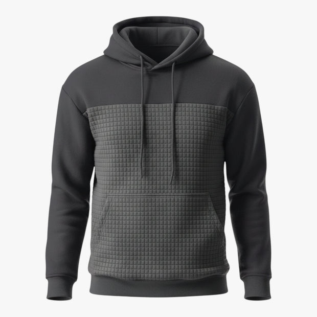 Jakub | Męska Bluza z Kapturem Bluzy i swetry Warschau Fashion Ciemnoszary S