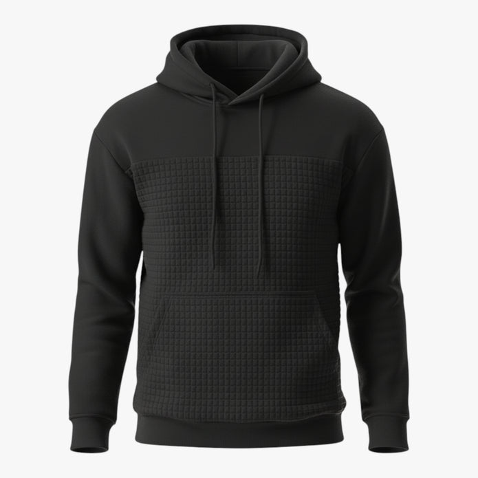Jakub | Męska Bluza z Kapturem Bluzy i swetry Warschau Fashion Czarny S