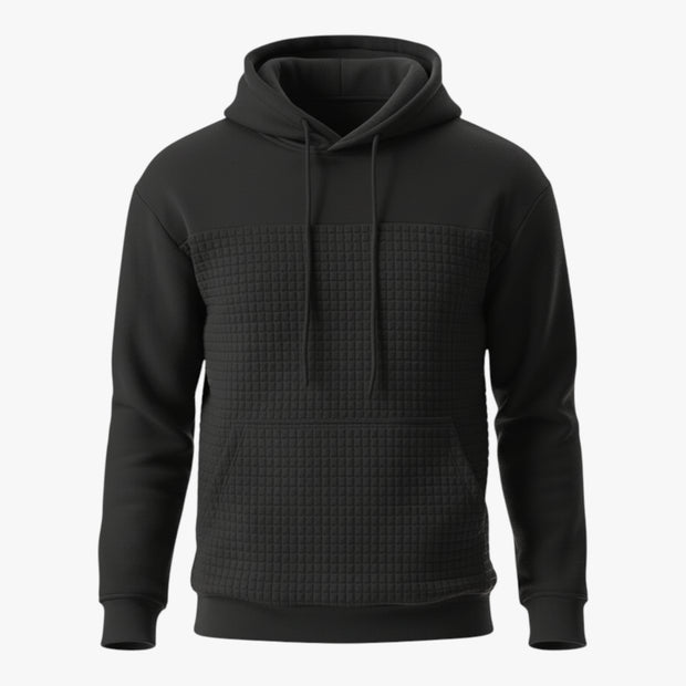 Jakub | Męska Bluza z Kapturem Bluzy i swetry Warschau Fashion Czarny S