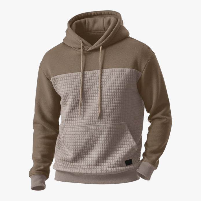 Jakub | Męska Bluza z Kapturem Bluzy i swetry Warschau Fashion Khaki S