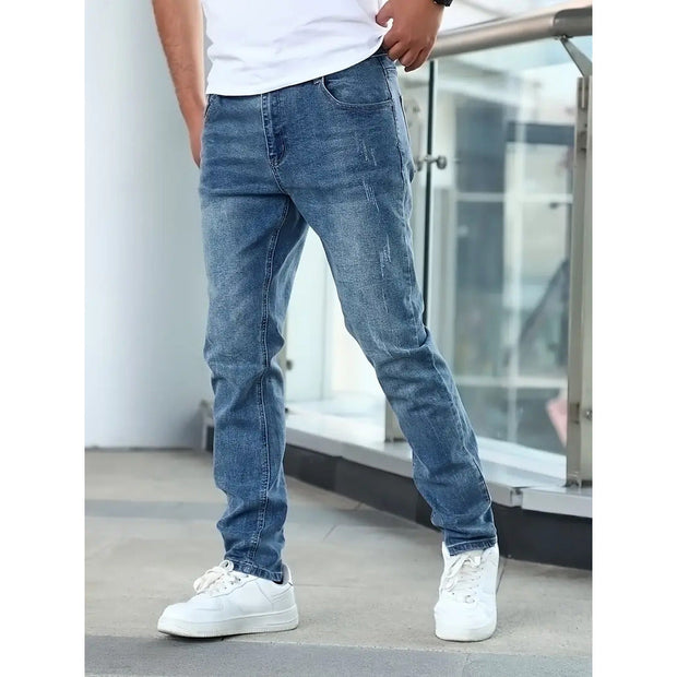 RAVI | Męskie dżinsy z funkcjonalnymi kieszeniami Pants Men Warschau Fashion