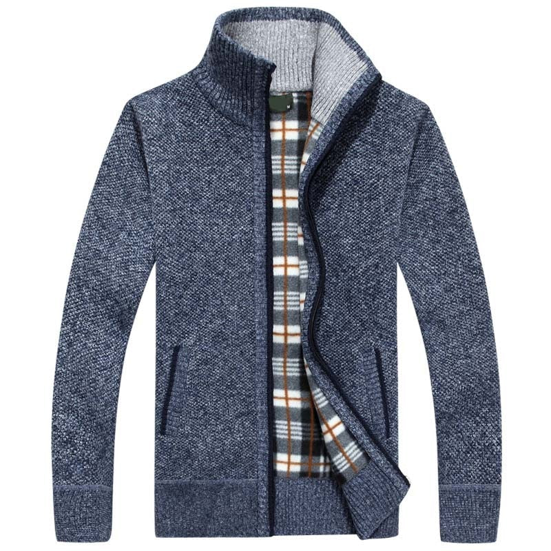 Jeroen | Ekskluzywna Męska Kamizelka Zimowa Heren vest 1 Warschau Fashion Niebieski M