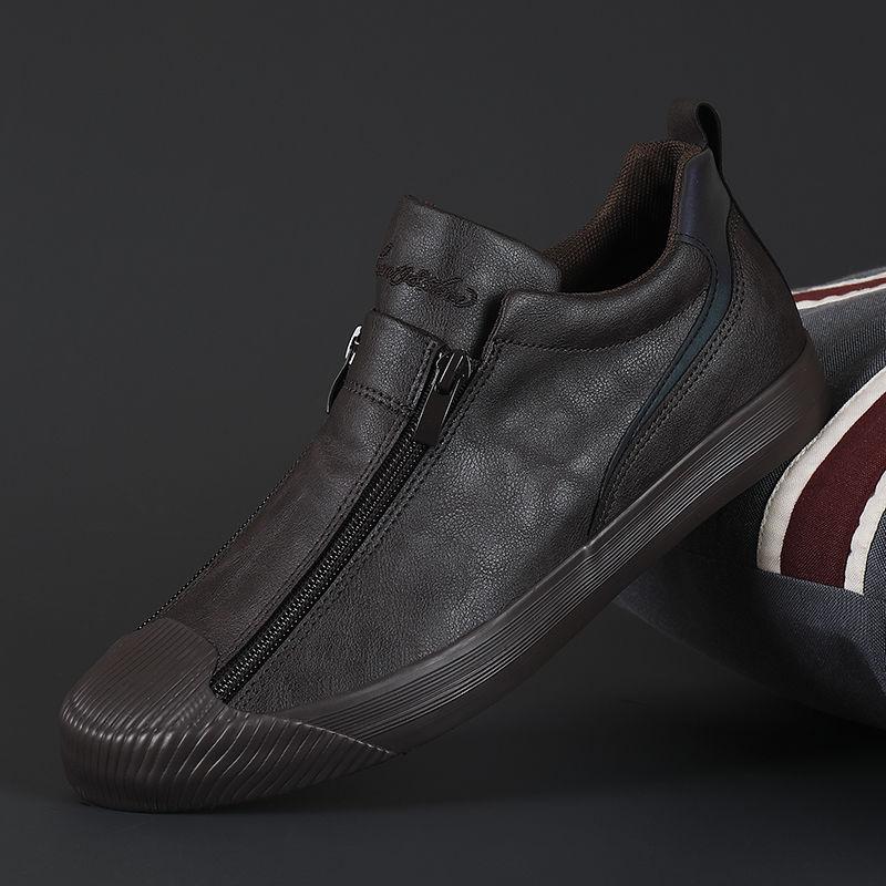 Merlin - Stylowe męskie skórzane buty
