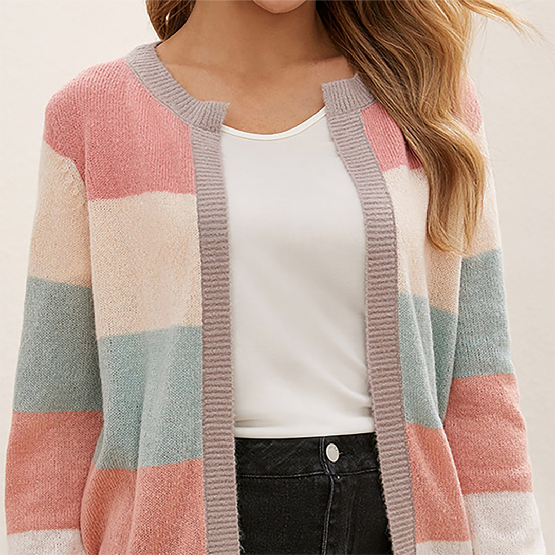 Stylish Lightweight Cardigan Warschau Fashion Mieszany kolor 2 S