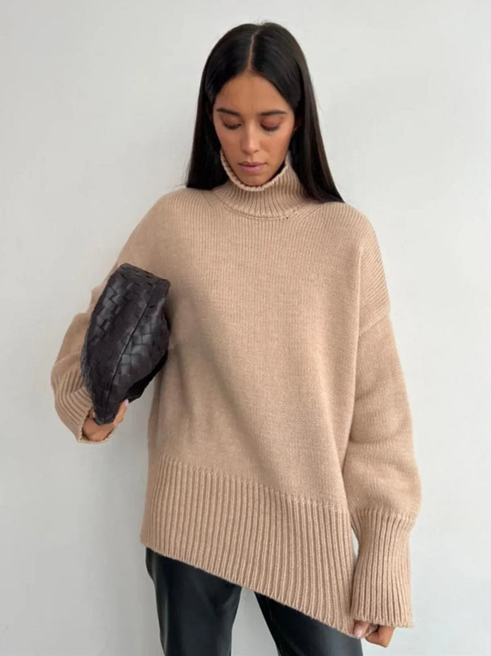 Charlie | Sweter z wysokim dekoltem