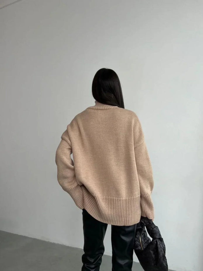 Charlie | Sweter z wysokim dekoltem