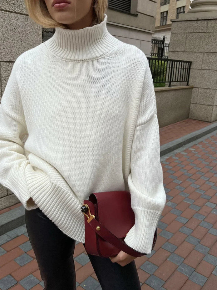 Charlie | Sweter z wysokim dekoltem