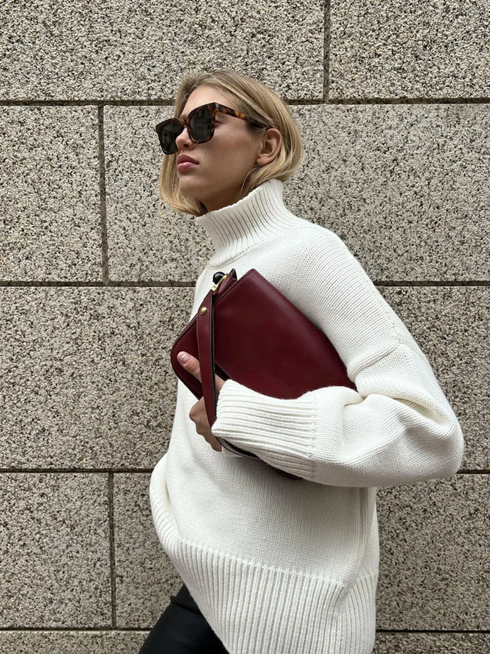 Charlie | Sweter z wysokim dekoltem