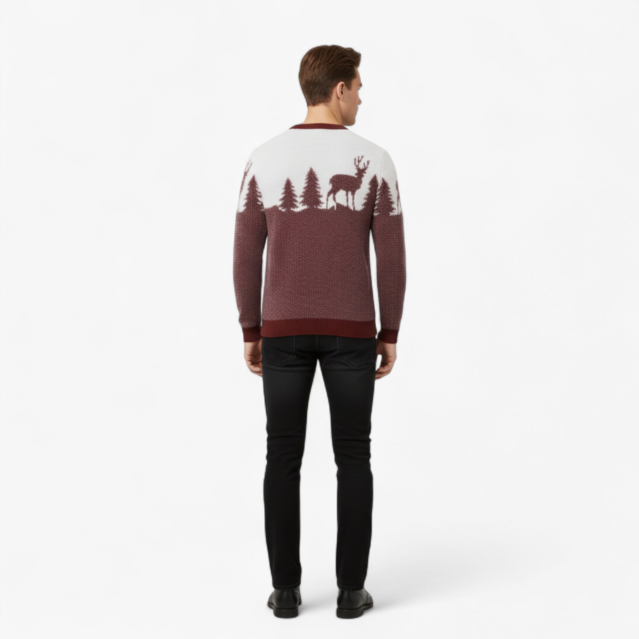 Filip | Męski sweter świąteczny Swetry Warschau Fashion