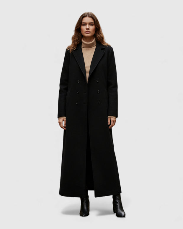 Marlene - Eleganto Płaszcz Marynarkowy z Kołnierzem i Kieszeniami Jackets Warschau Fashion