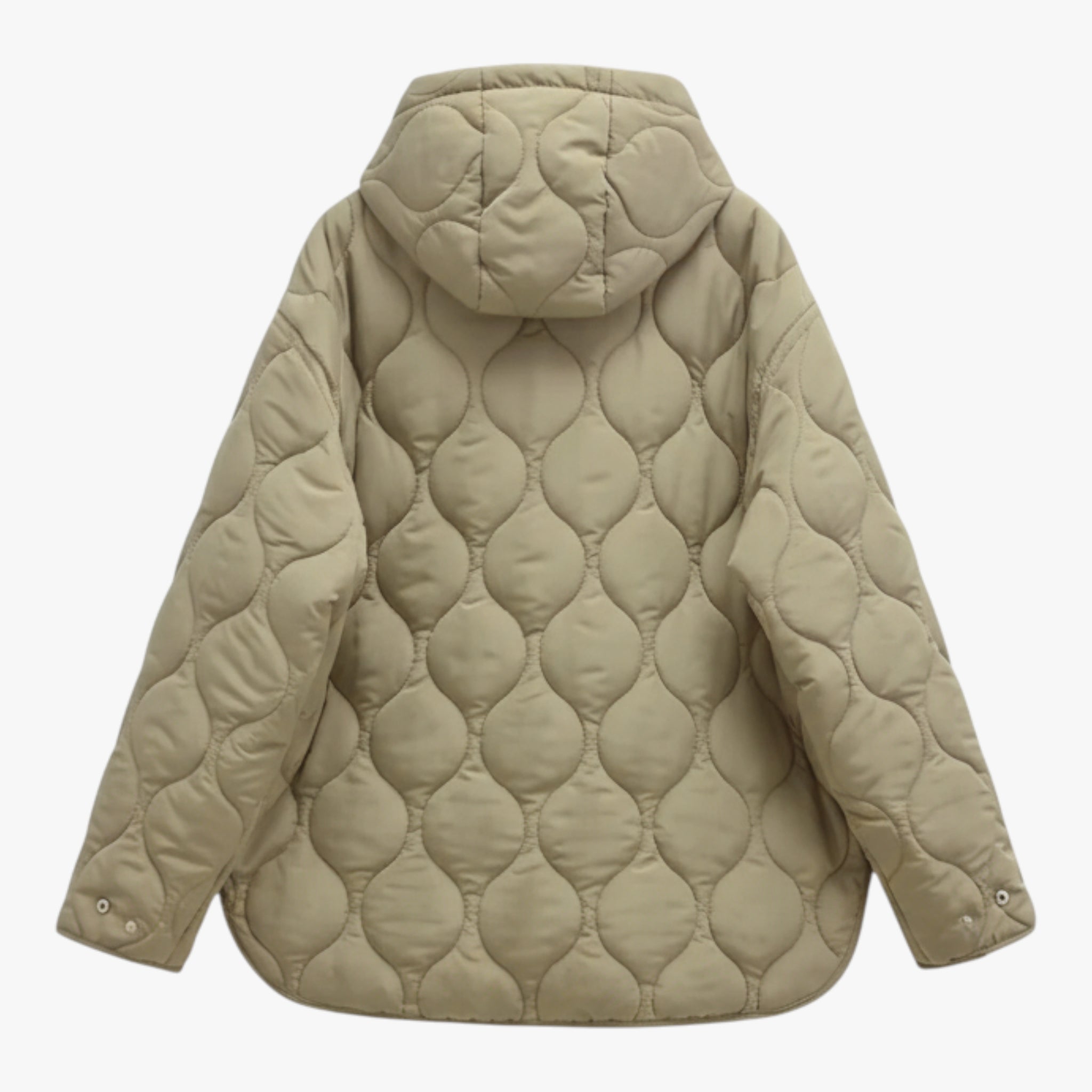 Aleksandra | Damski Ciepły Płaszcz z Kapturem Kurtki i płaszcze damskie Warschau Fashion