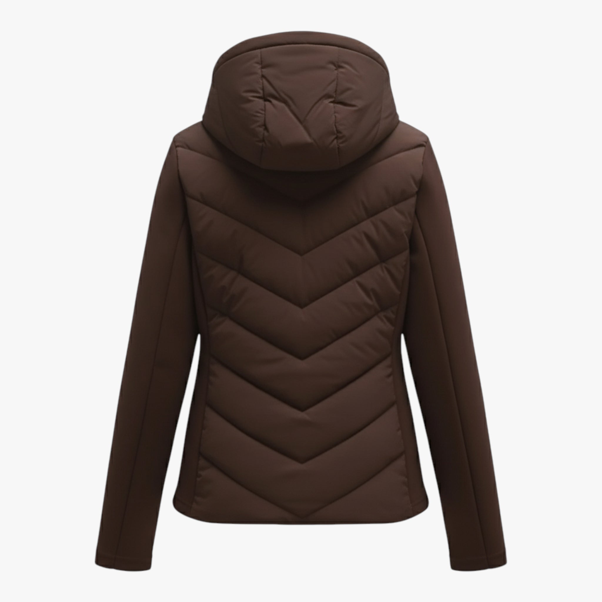 Oliwia | Damska pikowana kurtka parka zimowa Kurtki damskie Warschau Fashion