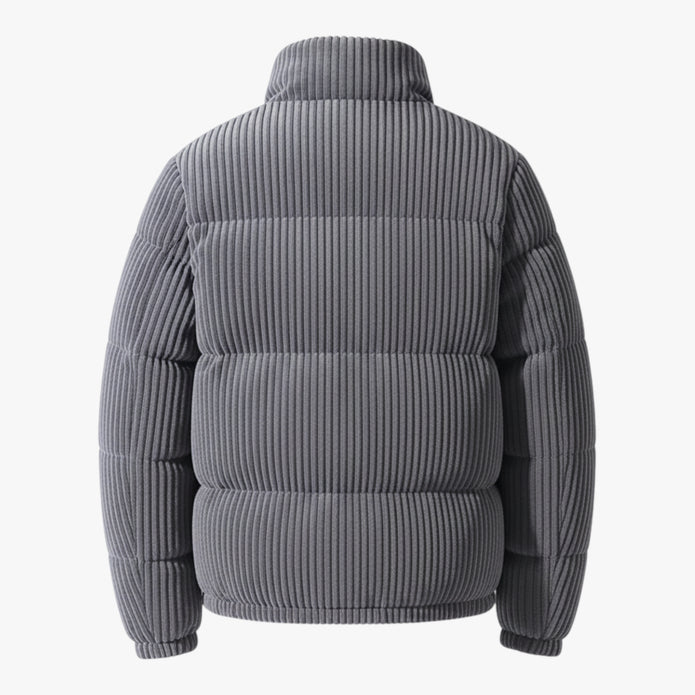 Jan | Męska Pikowana Kurtka Sztruksowa Kurtki Warschau Fashion