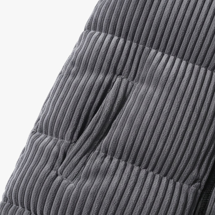 Jan | Męska Pikowana Kurtka Sztruksowa Kurtki Warschau Fashion