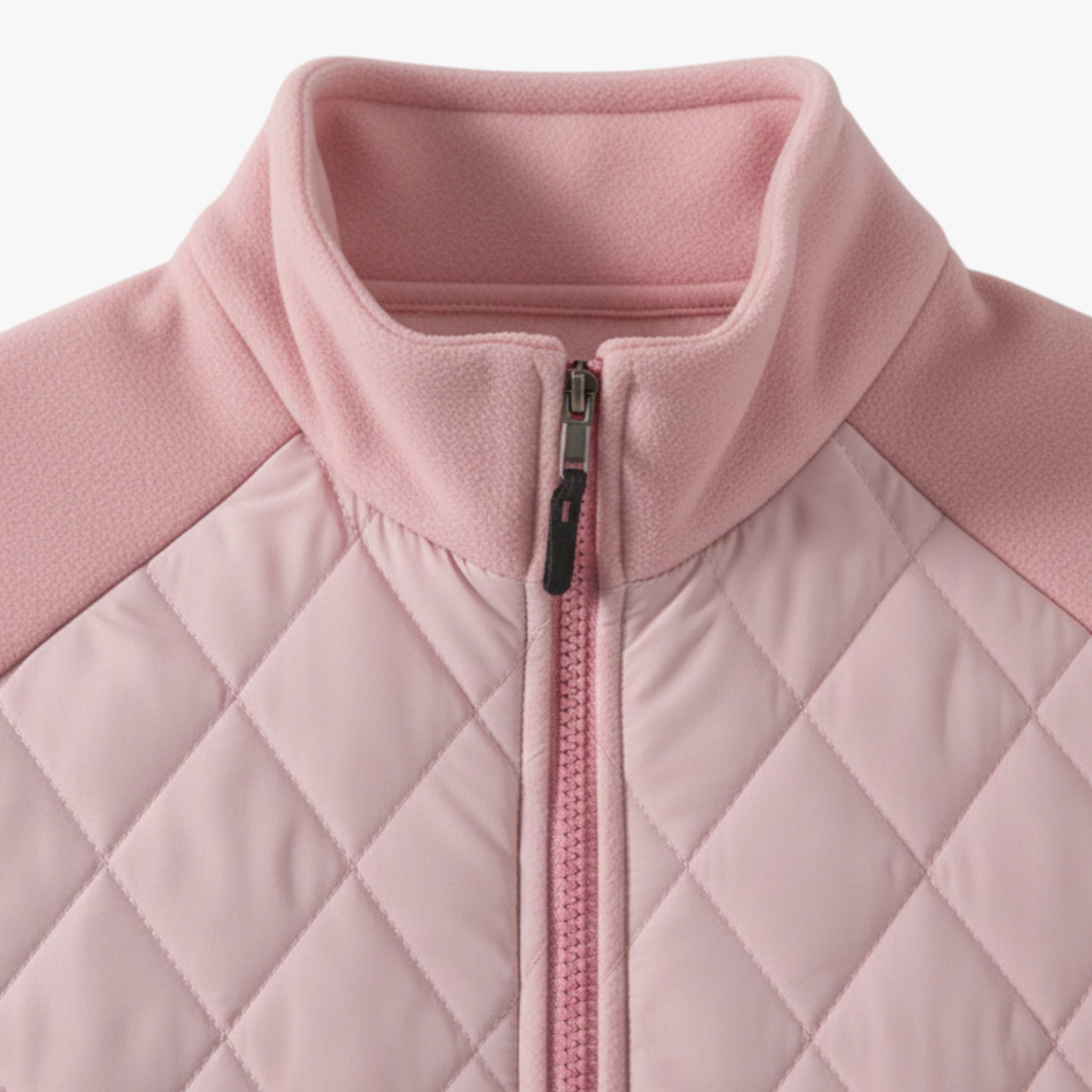 Katarzyna | Damska pikowana kurtka z naszywkami i ociepleniem Kurtki i płaszcze damskie Warschau Fashion