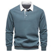 Sweter Polo z Długim Rękawem Warschau Fashion Zielony S