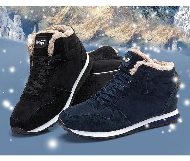 Premium męskie zimowe botki - ciepłe i stylowe Men Shoes Warschau Fashion