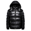 Zimowa męska kurtka puchowa - Regular Fit - Puento Fortade TP 26 Kleding & Accessoires > Herenkleding > Kleding > jas > Winterjas Warschau Fashion Czarny S
