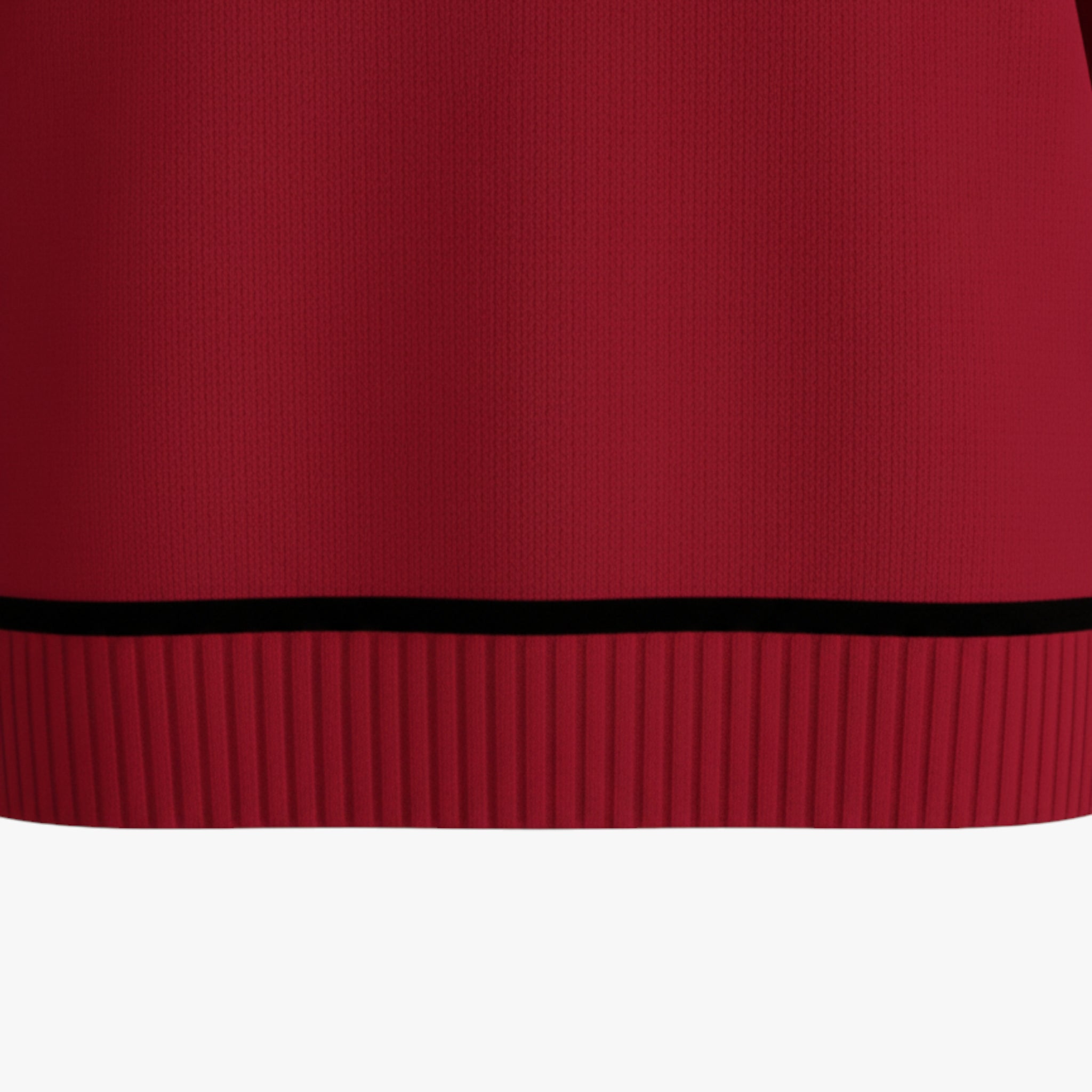 Joanna | Damski Sweter z Golfem i Kontrastową Lamówką Swetry Warschau Fashion