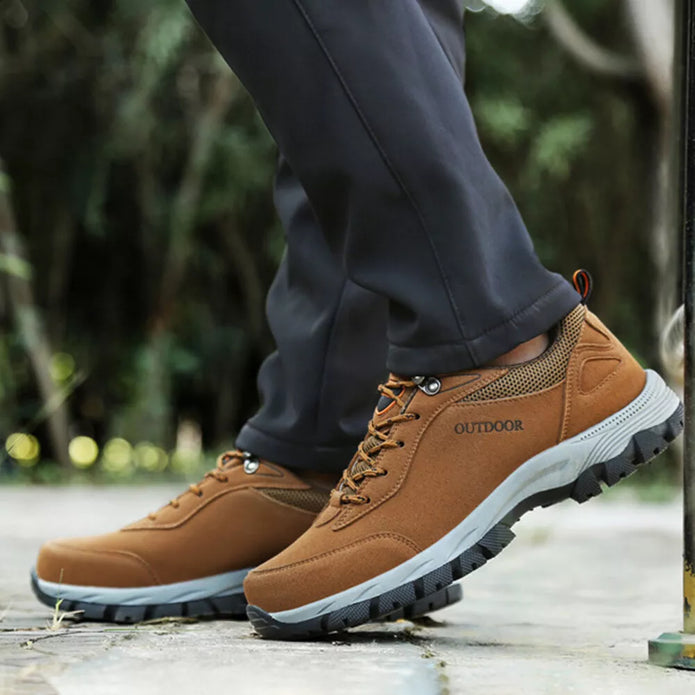 Ergonomiczne Męskie Buty Trekkingowe - Wytrzymałe i Wodoodporne