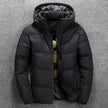 Wulfin | Męska zimowa kurtka puchowa Men Jackets Warschau Fashion Czarny S