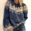 Elsa - Długi rękaw sweter w modnym stylu