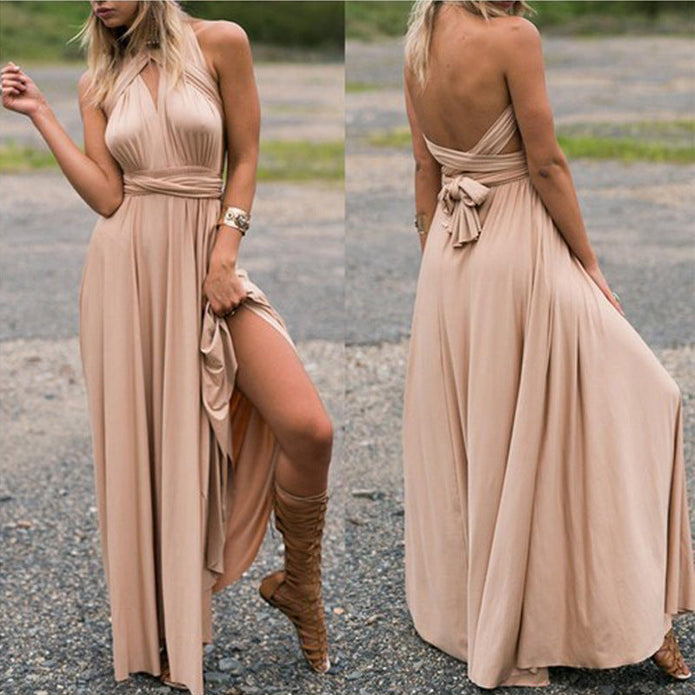 Wesley | Elastyczna Maxi Sukienka Infinity dla Kobiet | Stylowy Design
