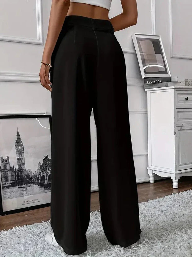 Angela - Spodnie z szerokimi nogawkami Pants Warschau Fashion