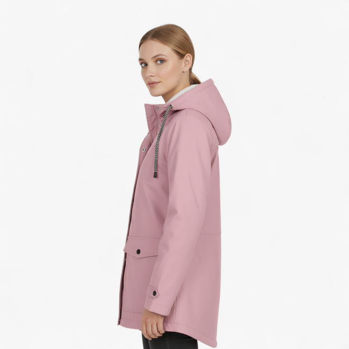 Bertha | Damska Kurtka z Kapturem Wodoodporna i Wiatroszczelna Kurtki damskie Warschau Fashion