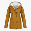 Bertha | Damska Kurtka z Kapturem Wodoodporna i Wiatroszczelna Kurtki damskie Warschau Fashion Musztardowy S