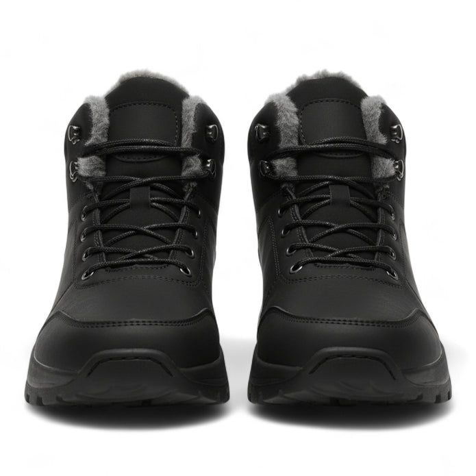 Krzysztof |  Męskie zimowe śniegowce z ciepłą pluszową wyściółką i antypoślizgową podeszwą