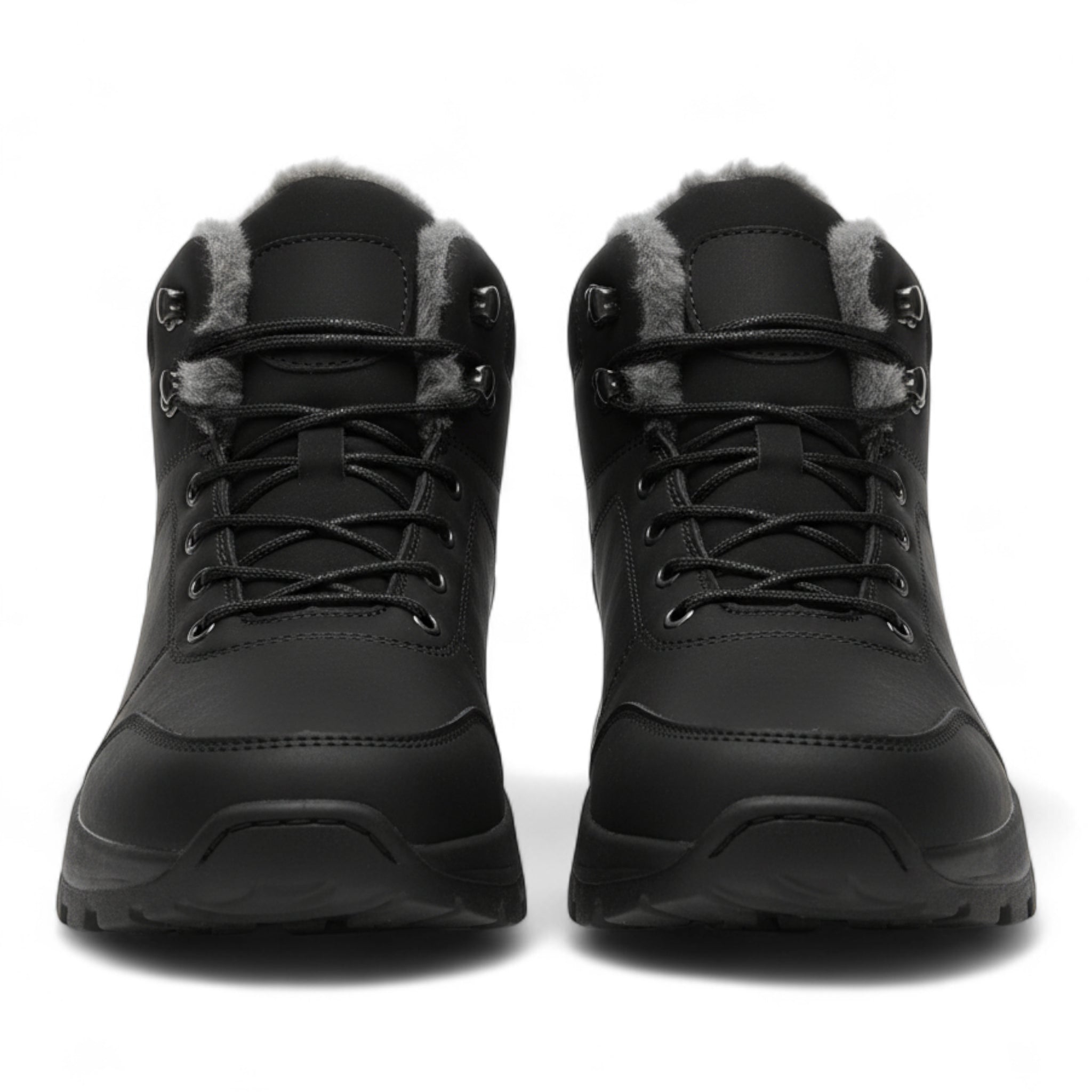 Krzysztof |  Męskie zimowe śniegowce z ciepłą pluszową wyściółką i antypoślizgową podeszwą