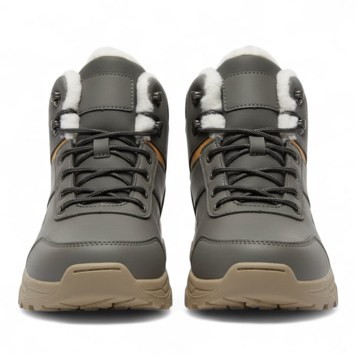 Krzysztof |  Męskie zimowe śniegowce z ciepłą pluszową wyściółką i antypoślizgową podeszwą