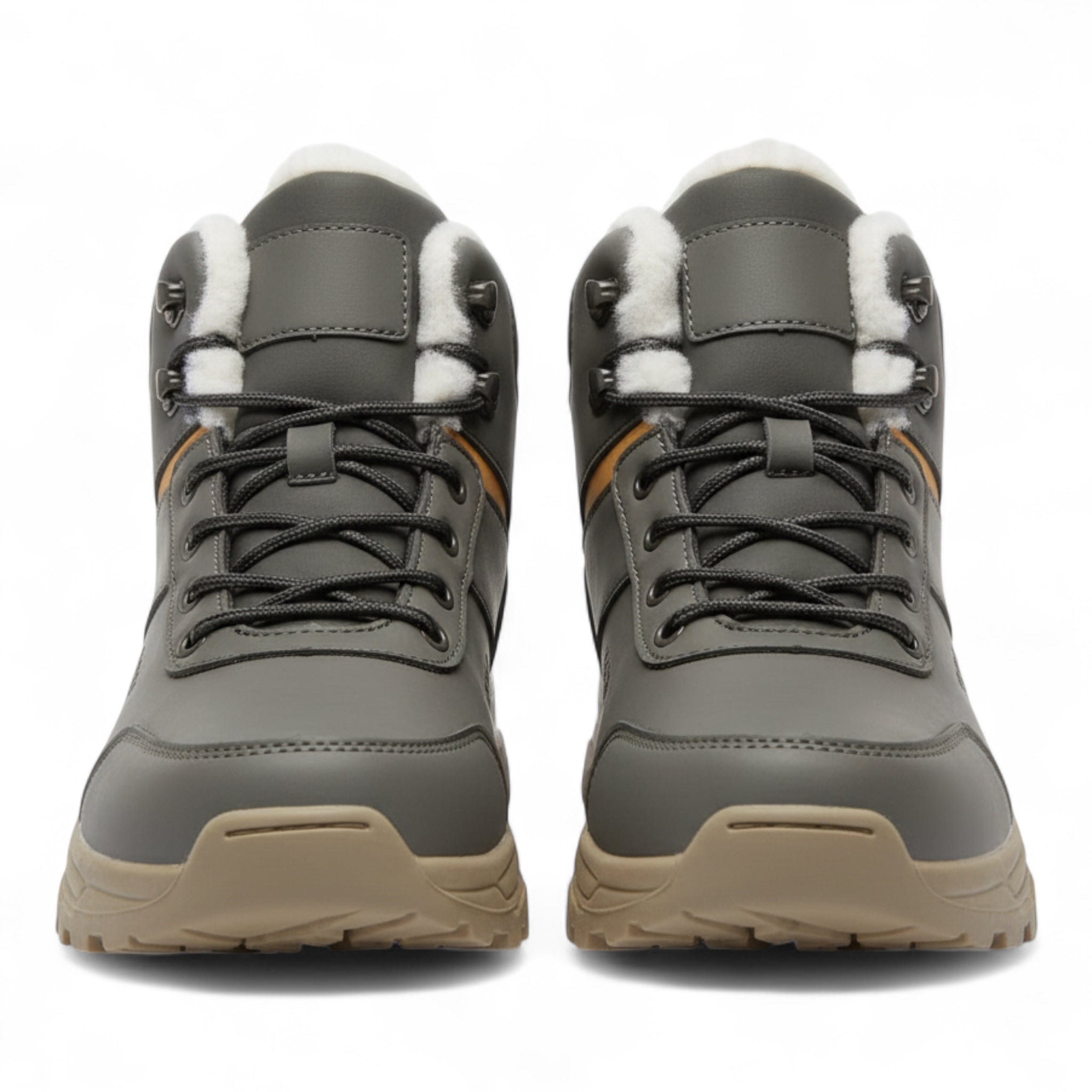 Krzysztof |  Męskie zimowe śniegowce z ciepłą pluszową wyściółką i antypoślizgową podeszwą