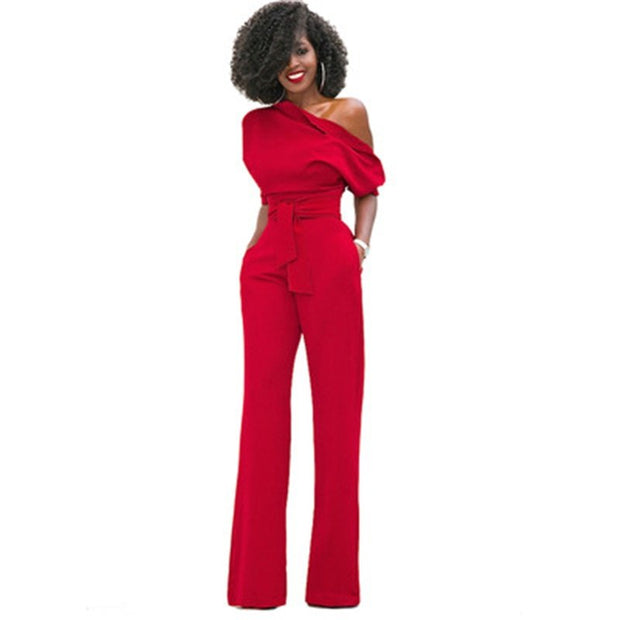 Gretchenel | Kombinezon dla kobiet Women Jumpsuit Warschau Fashion Czerwony S
