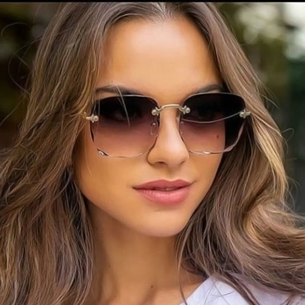 Damskie okulary przeciwsłoneczne Esmee na lato | Modny dodatek UV z ochroną w stylu streetwear